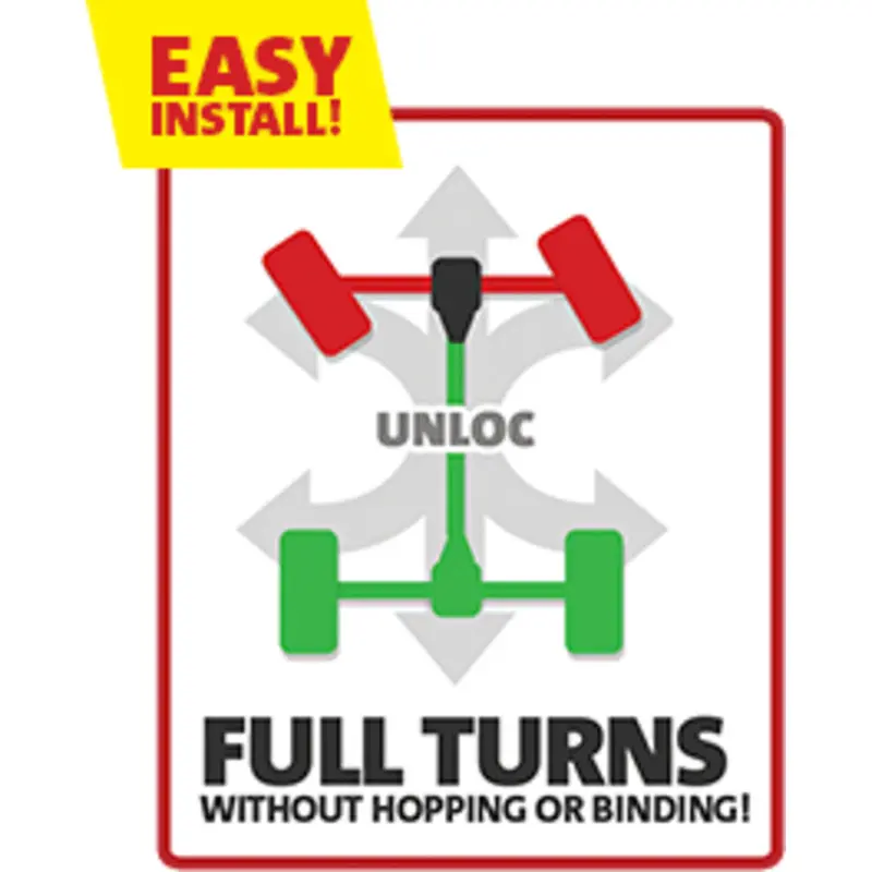 2 Low Unloc Dodge 4Wd - 1500 2009-2024 / 2500 2014-2024 / 3500 2013-2024 / 4500-5500 2019-2024 2