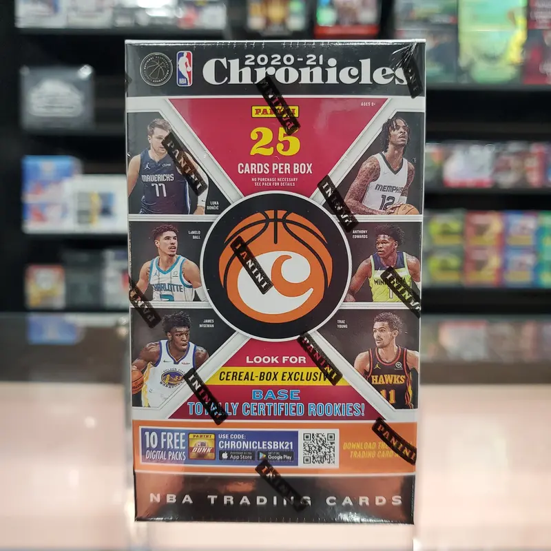 2020-21 Chronicles Basketball Cereal Box 1