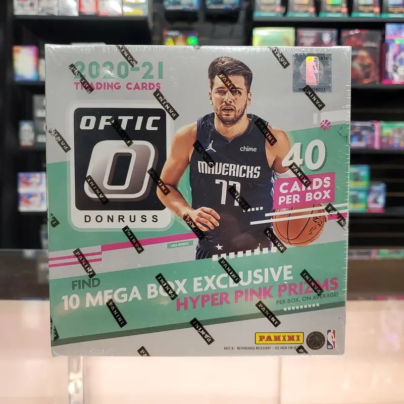 2020-21 Donruss Optic Basketball Mega Box (Hyper Pink Prizms) 1
