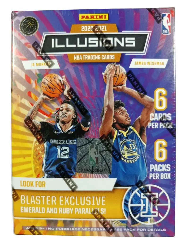 2020-21 Illusions Basketball Blaster Box 1