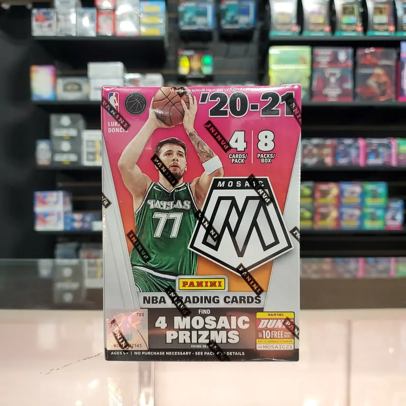 2020-21 Mosaic Basketball Blaster Box 1