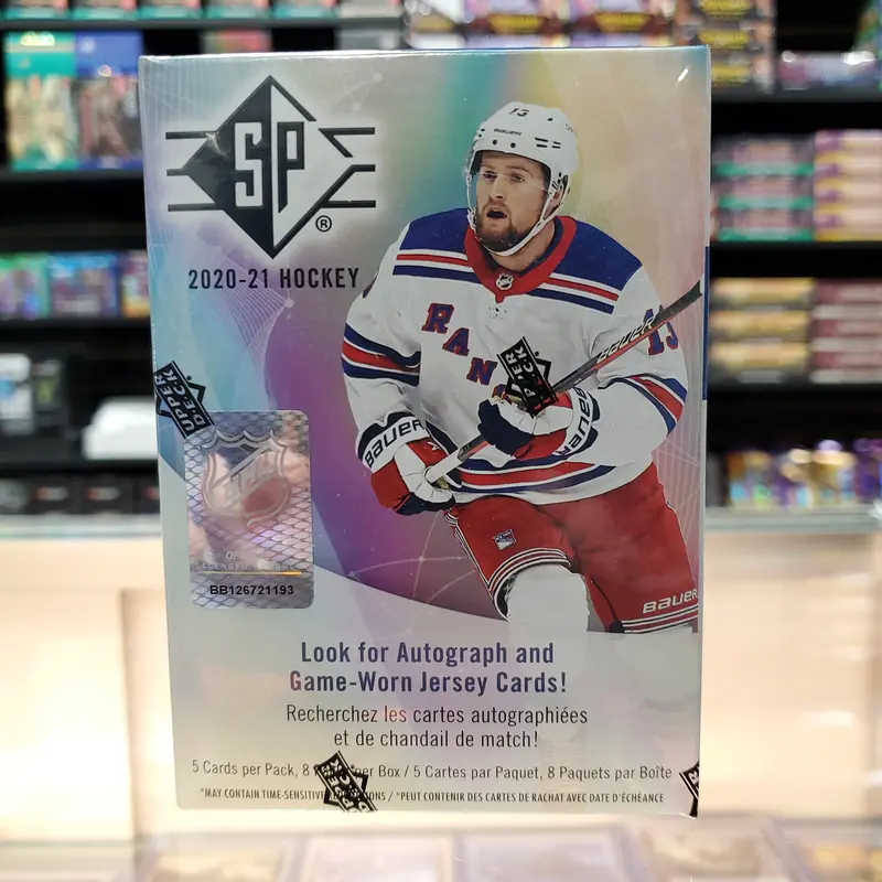 2020-21 Upper Deck Hockey Sp Blaster Box 1