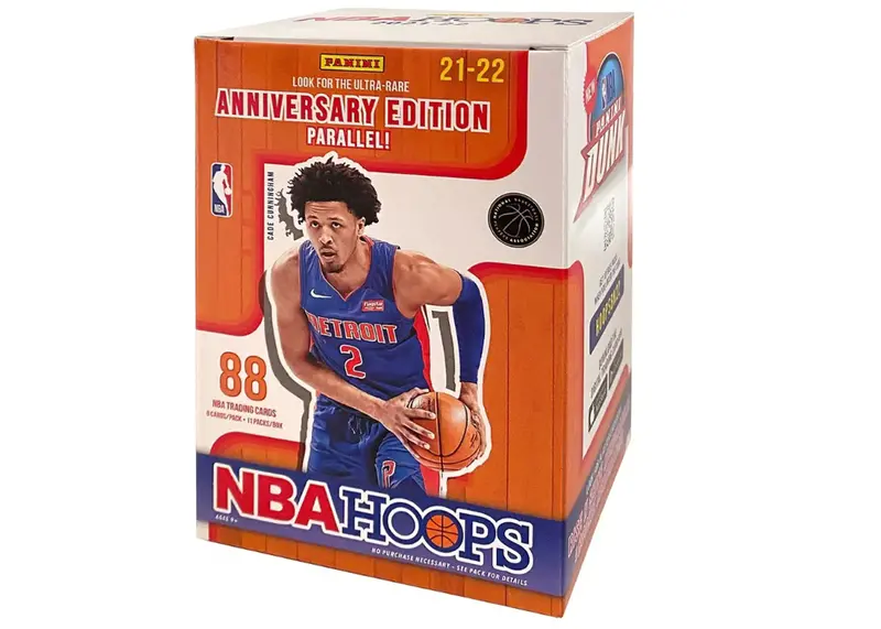 2021-22 Hoops Basketball Blaster Box 2