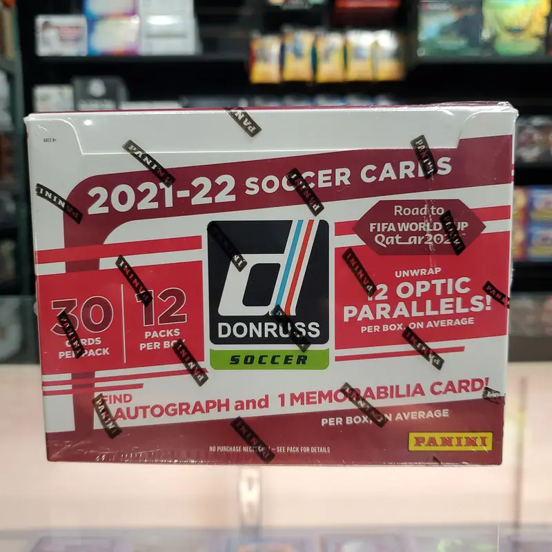2021-22 Panini Donruss Soccer Hobby Box 1