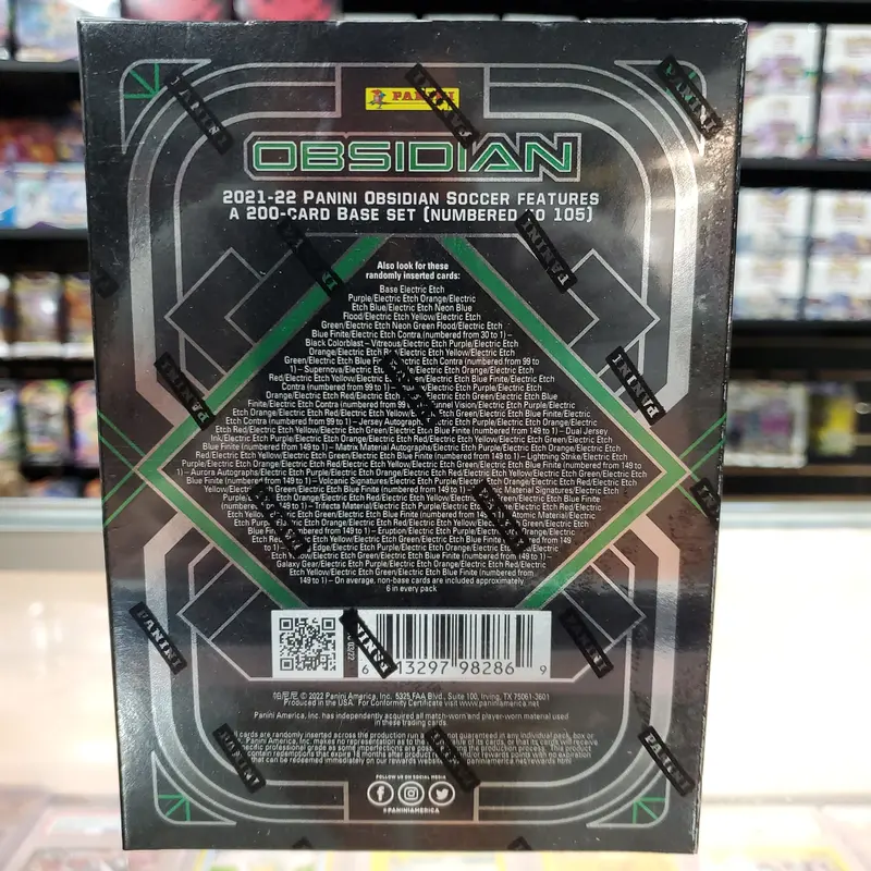 2021-22 Panini Obsidian Soccer Hobby Box 2
