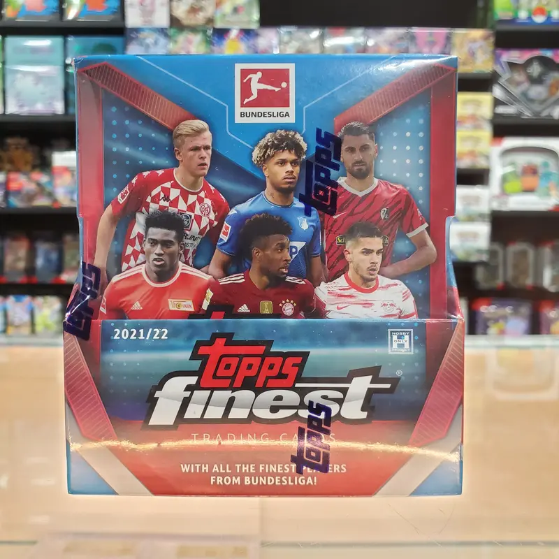 2021-22 Topps Bundesliga Finest Soccer Hobby Box 1