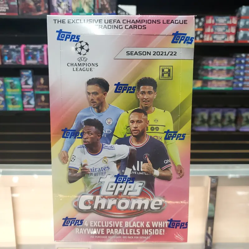 2021-22 Topps Chrome Soccer Lite Hobby Box 1