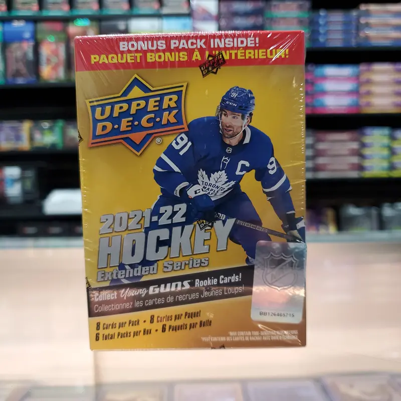 2021-22 Upper Deck Hockey Extended Series Blaster Box 1