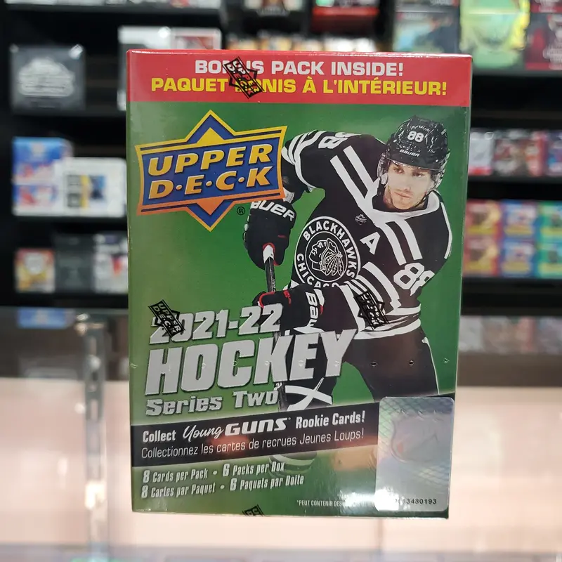 2021-22 Upper Deck Hockey Series 2 Young Guns Blaster Box 1