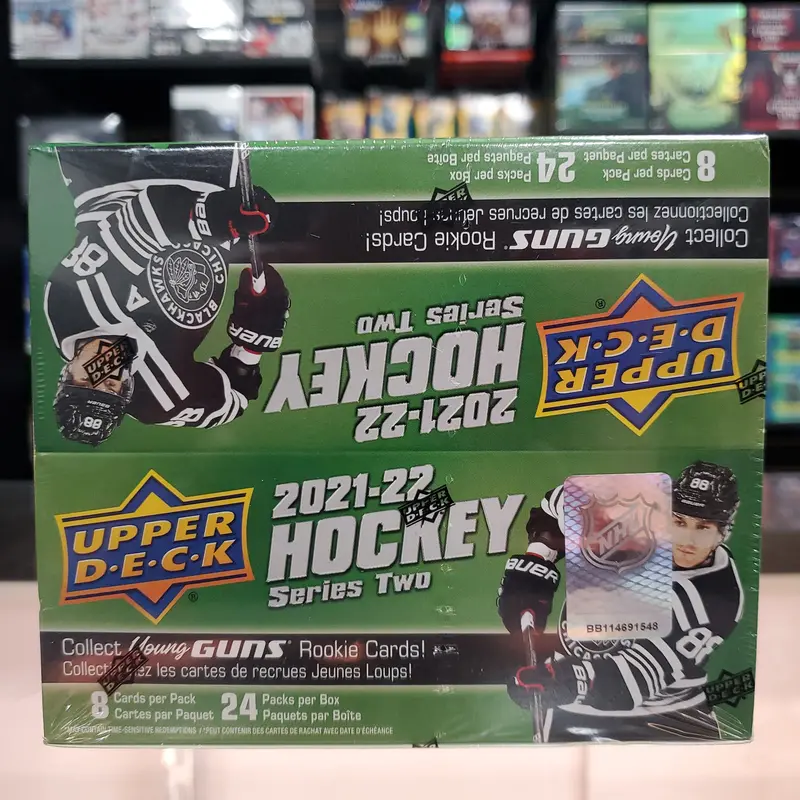 2021-22 Upper Deck Hockey Series 2 Young Guns Retail Box 1