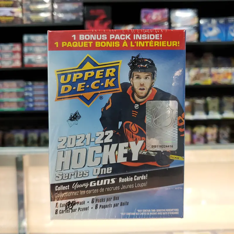 2021-22 Upper Deck Hockey Series One Young Guns Blaster Box 1