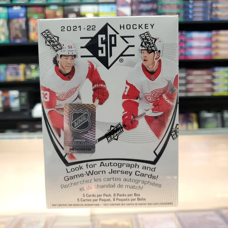 2021-22 Upper Deck Hockey Sp Blaster Box 1