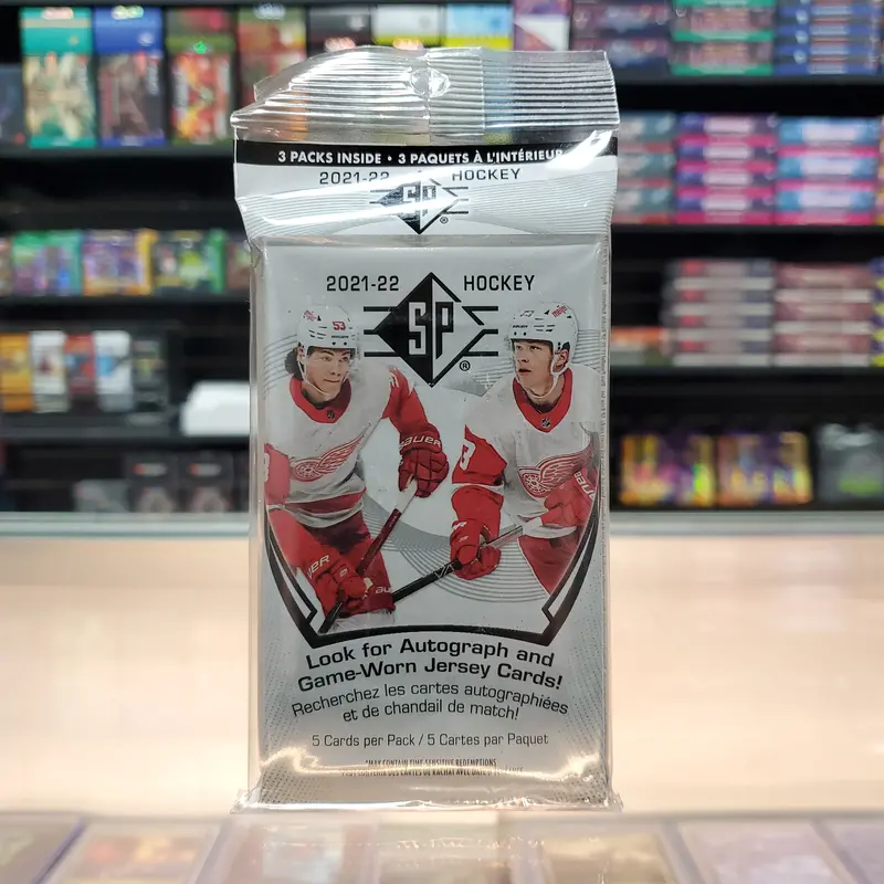 2021-22 Upper Deck Hockey Sp Hanger Pack 1