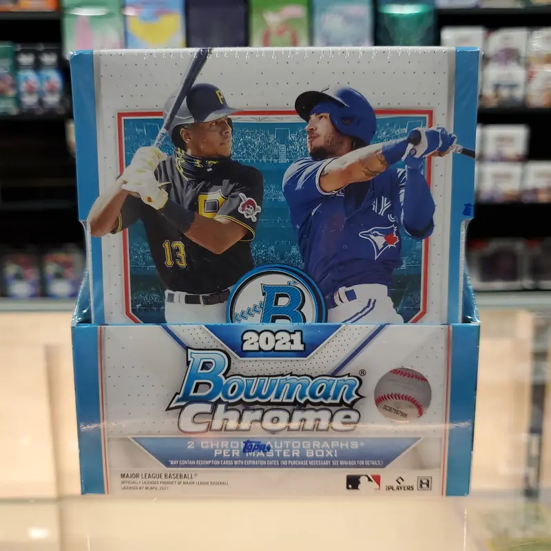 2021 Bowman Chrome Baseball Hobby Box 1