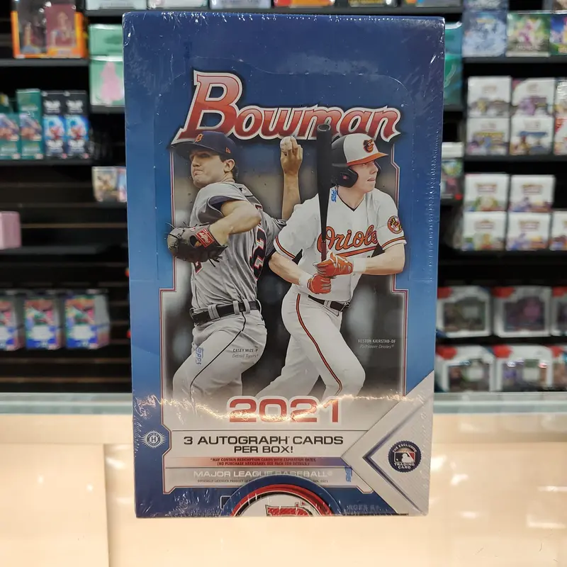 2021 Bowman Chrome Baseball Hobby Jumbo Box 1