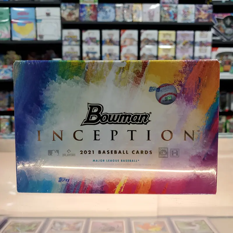 2021 Bowman Inception Baseball Hobby Box 1