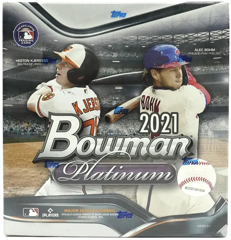 2021 Bowman Platinum Baseball Mega Box 1