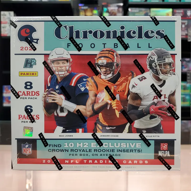 2021 Chronicles Football Hybrid H2 Hobby Box 1