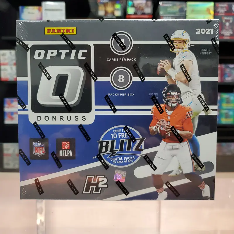 2021 Donruss Optic Football Hybrid H2 Hobby Box 1