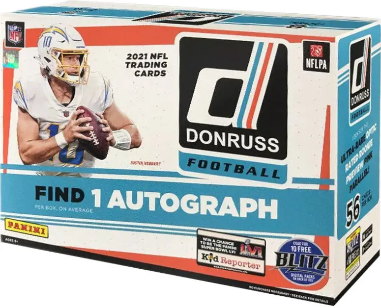 2021 Donruss Optic Football Mega Box 1
