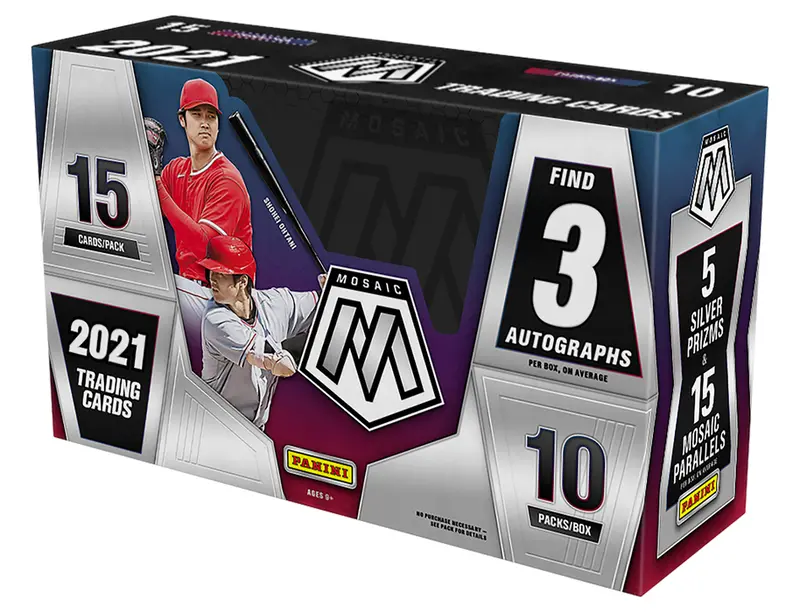 2021 Mosaic Baseball Hobby Box 1