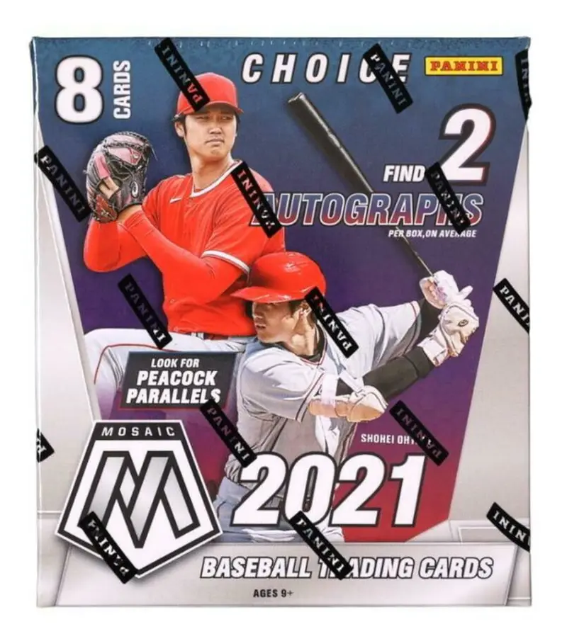 2021 Mosaic Choice Baseball Hobby Box 1