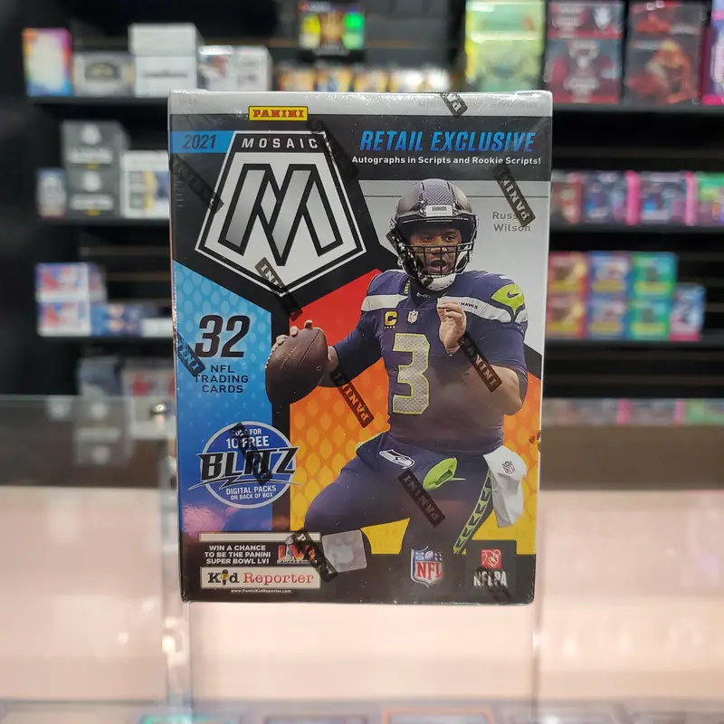 2021 Mosaic Football Blaster Box (Exclusive Scripts) 1