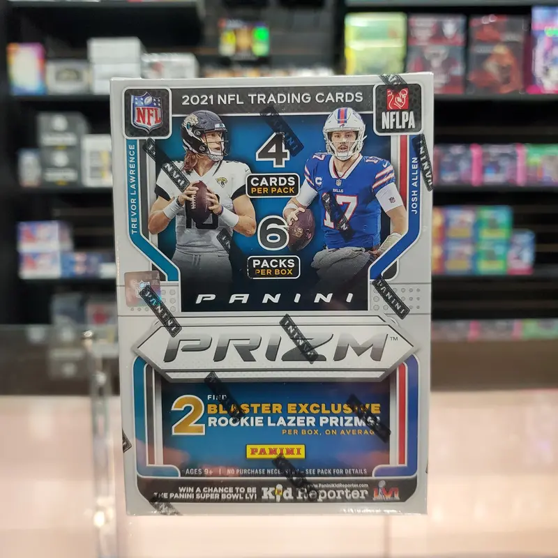 2021 Prizm Football Blaster Box (Rookie Lazer Prizms) 1