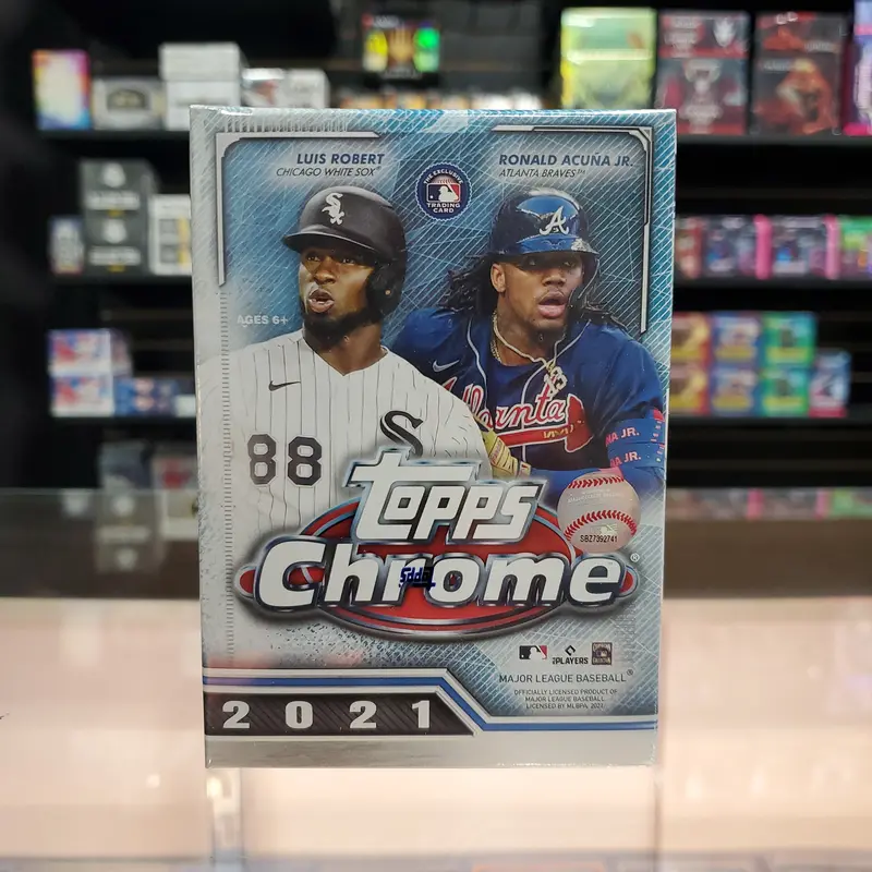 2021 Topps Chrome Baseball Blaster Box 1