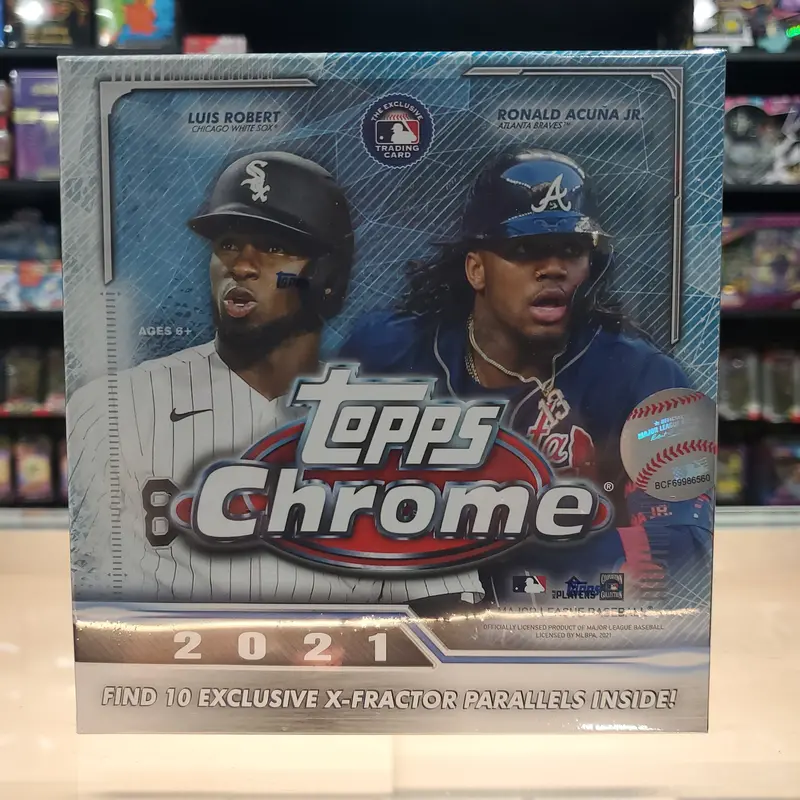 2021 Topps Chrome Baseball Mega Box 1