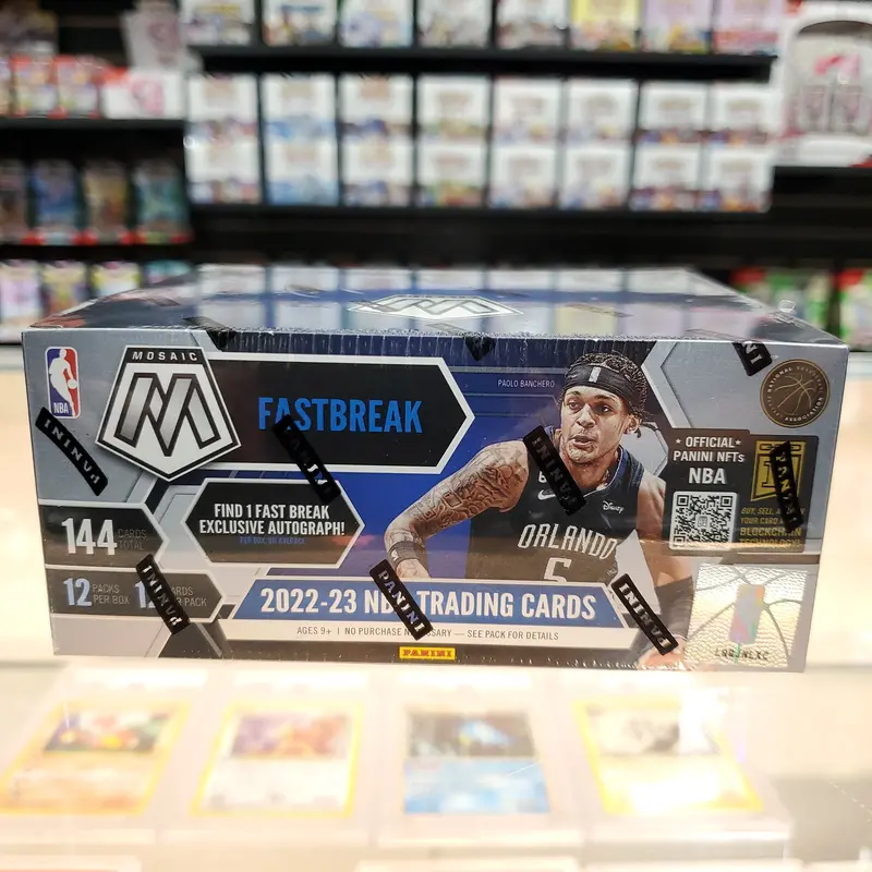 2022-23 Mosaic Fastbreak Basketball Hobby Box 1