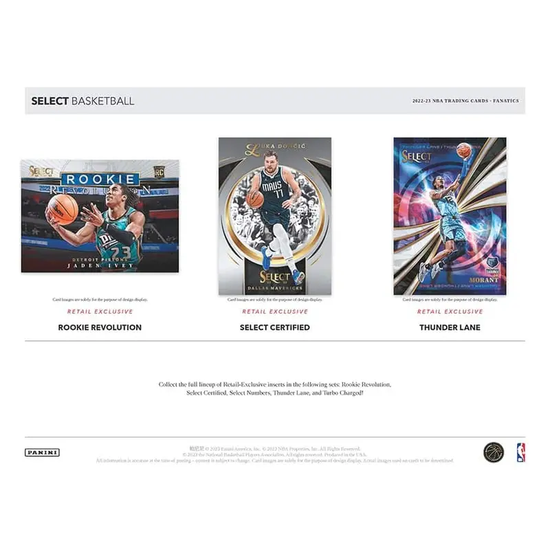 2022-23 Panini Select Basketball Blaster Box 1