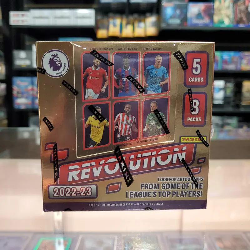 2022-23 Revolution Premier League Soccer Hobby Box 1