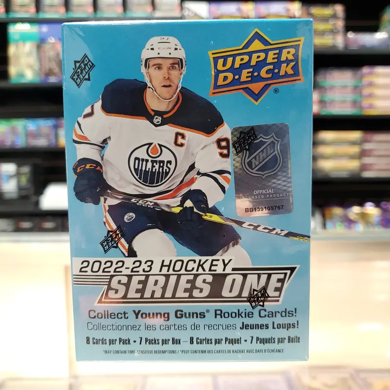 2022-23 Upper Deck Hockey Series One Blaster Box 1