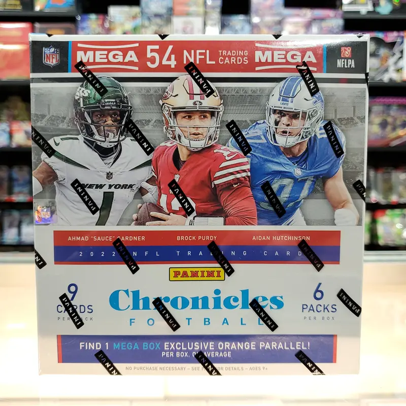 2022 Chronicles Football Mega Box (Orange Parallels) 1