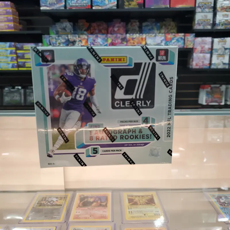 2022 Clearly Donruss Football Hobby Box 1