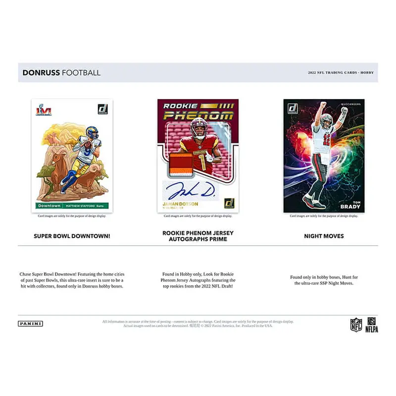 2022 Donruss Football Hobby Box 2