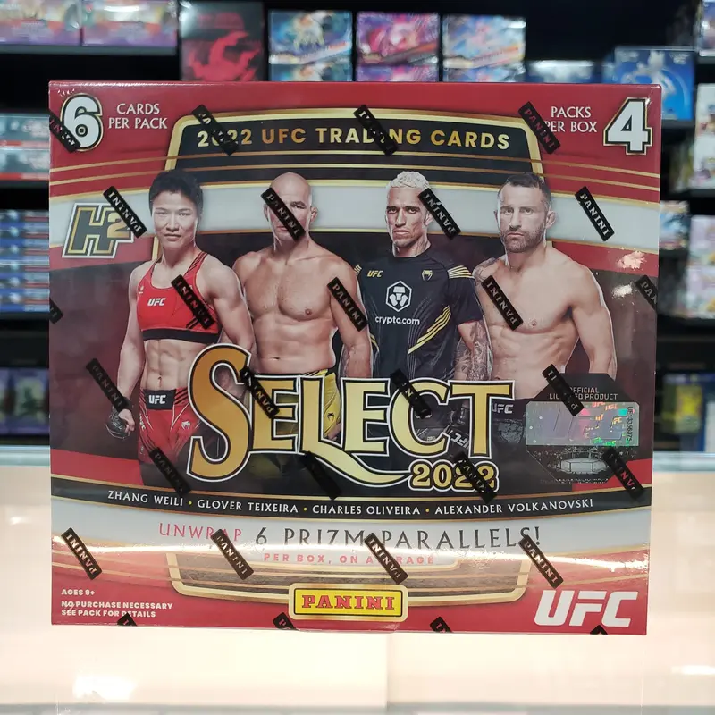 2022 Panini Select Ufc H2 Hybrid Hobby Box 1