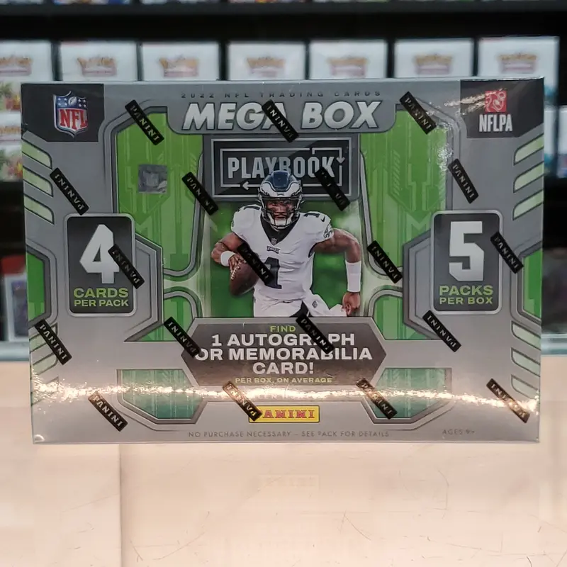 2022 Playbook Football Hobby Mega Box (Purple Parallels) 1