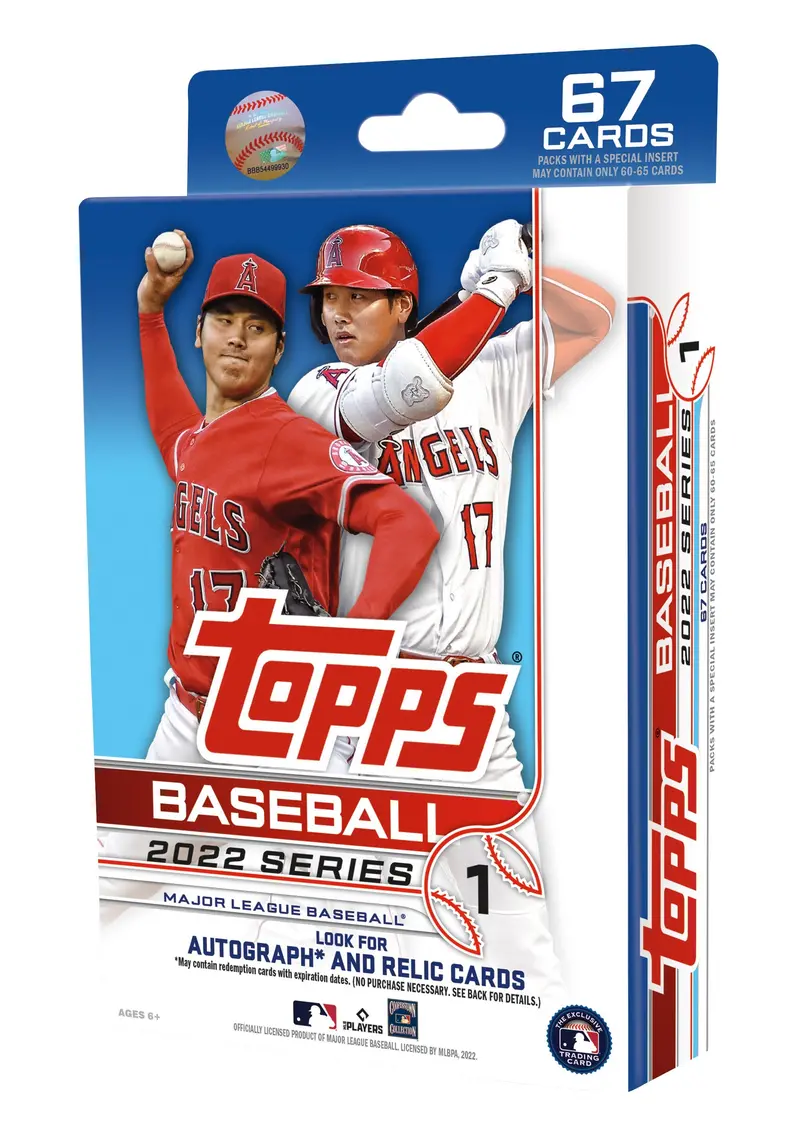 2022 Topps Series 1 Baseball Hanger Box 1