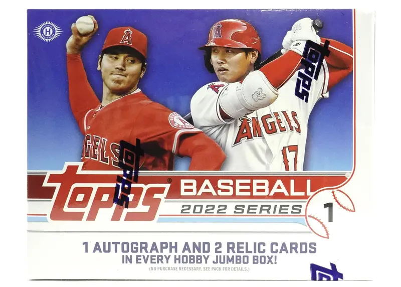 2022 Topps Series 1 Baseball Hobby Jumbo Box 1