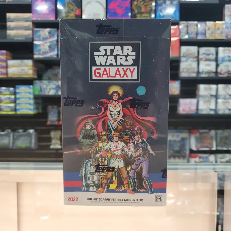2022 Topps Star Wars Galaxy Chrome Hobby Box 1