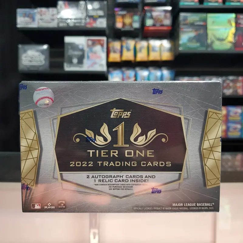 2022 Topps Tier One Baseball Hobby Box 1