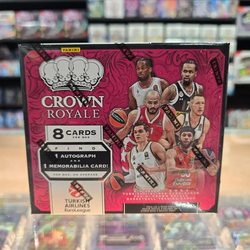 2023-24 Crown Royale Euroleague Basketball Hobby Box 1