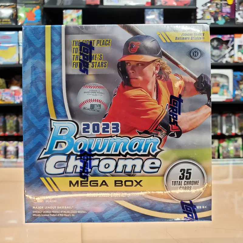 2023 Bowman Chrome Baseball Mega Box 1