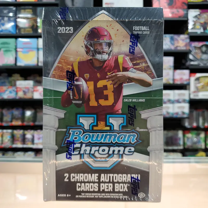 2023 Bowman Chrome University Football Hobby Box 1