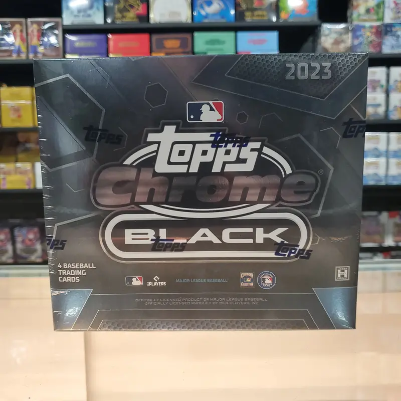 2023 Chrome Black Baseball Hobby Box 1