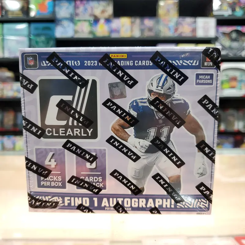 2023 Clearly Donruss Football Hobby Box 1