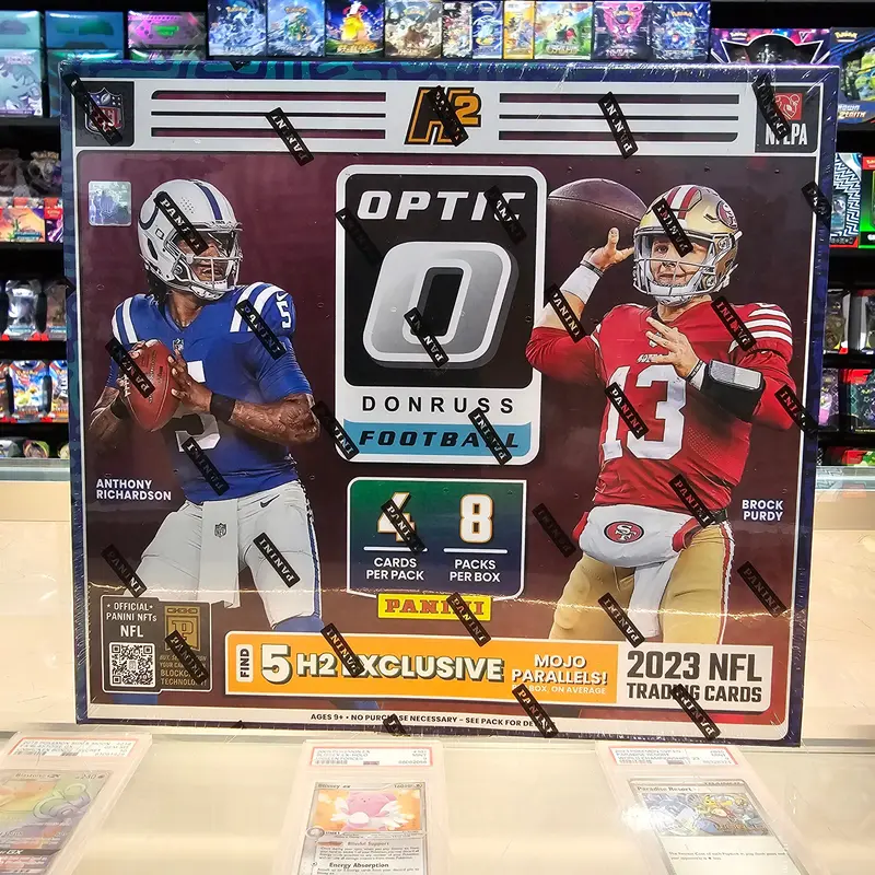 2023 Donruss Optic H2 Football Hobby Box 1