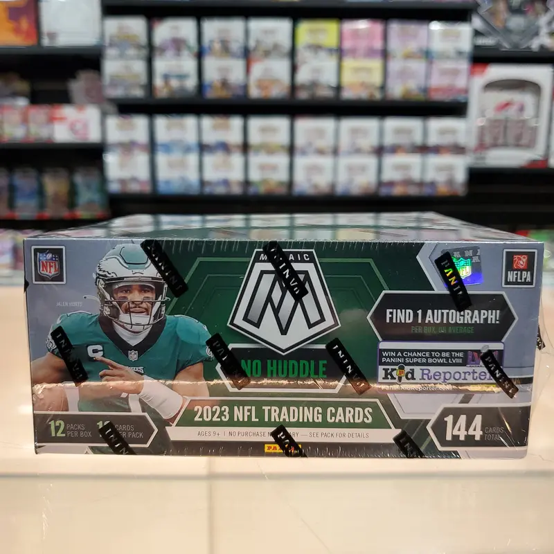2023 Mosaic No Huddle Football Hobby Box 1